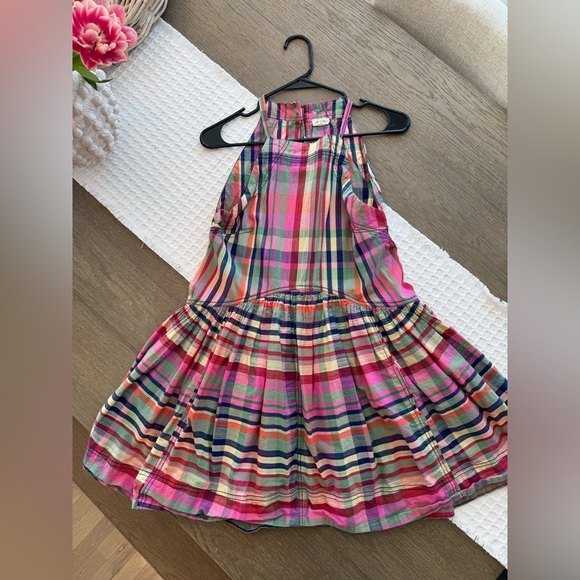 Anthropologie Pilcro Pink Plaid Mini Dress - Picture 2 of 8